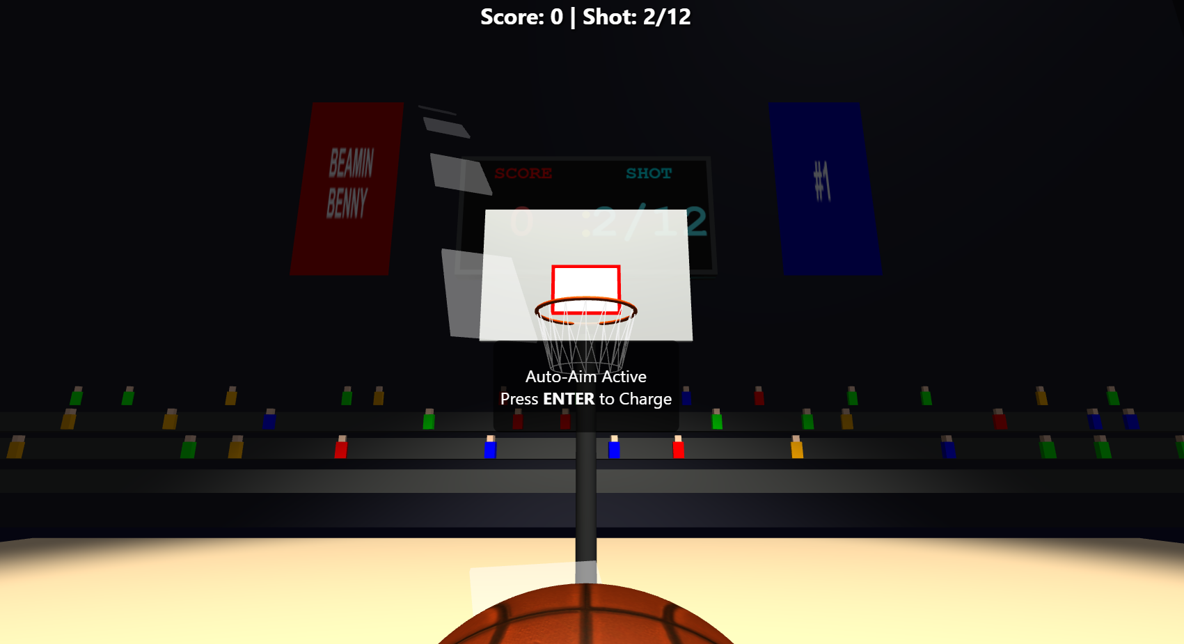 Benny's Basketball Shooter