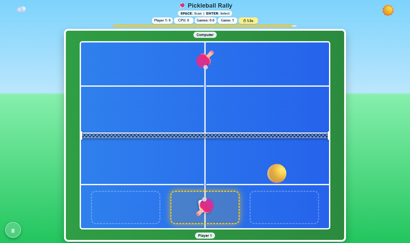 Pickleball Rally